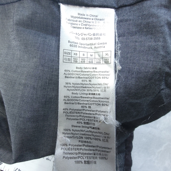 Burton Dryride Women's Ski Snowboard Jacket Size Small Brown - Picture 9 of 9